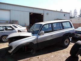 1991 LAND CRUISER SILVER AT 4.0 4WD Z19564